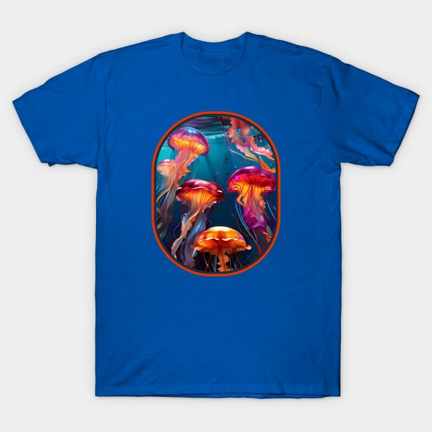 Jellyfish design T-Shirt by Choulous79